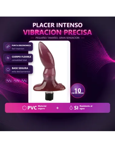 Mini vibe plug avispa violeta | Caiman | Vibradores