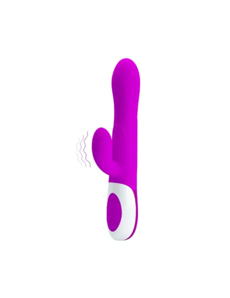 Vibrador dempsey inflable usb recargable 25cm x 4cm | Pretty love | Rabbits