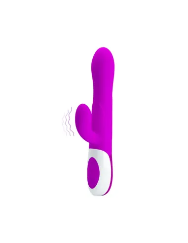 Vibrador dempsey inflable usb recargable 25cm x 4cm | Pretty love | Rabbits