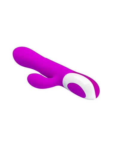 Vibrador dempsey inflable usb recargable 25cm x 4cm | Pretty love | Rabbits
