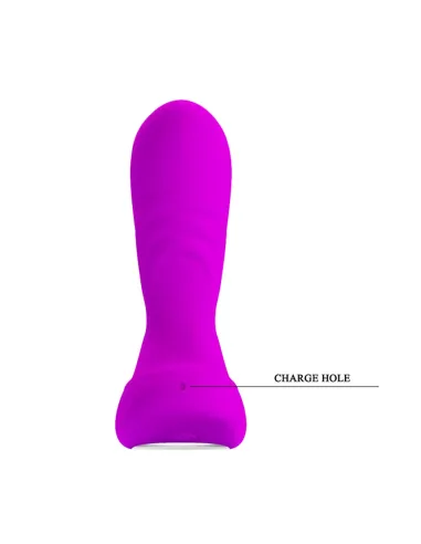 Vibrador dual anal vaginal punto-g silicona multifuncion recargable usb control remoto | Pretty love | Vibradores