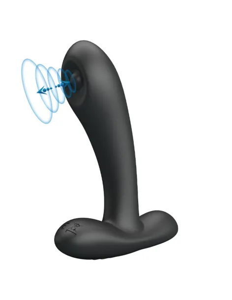 Vibrador consolador anal remington recargable silicona multifuncion 11cm x 3cm | Pretty love | Vibradores
