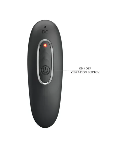 Vibrador consolador anal remington recargable silicona multifuncion 11cm x 3cm | Pretty love | Vibradores