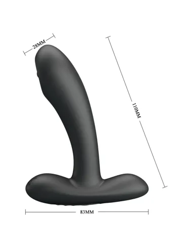 Vibrador consolador anal remington recargable silicona multifuncion 11cm x 3cm | Pretty love | Vibradores