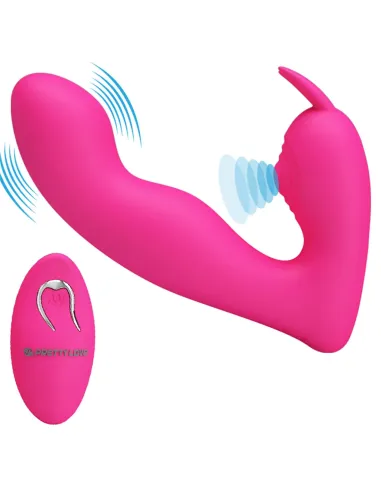 Vibrador josephine control remoto silicona multifuncion | Pretty love | Estimuladores clítoris