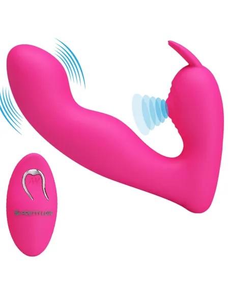 Vibrador josephine control remoto silicona multifuncion | Pretty love | Estimuladores clítoris