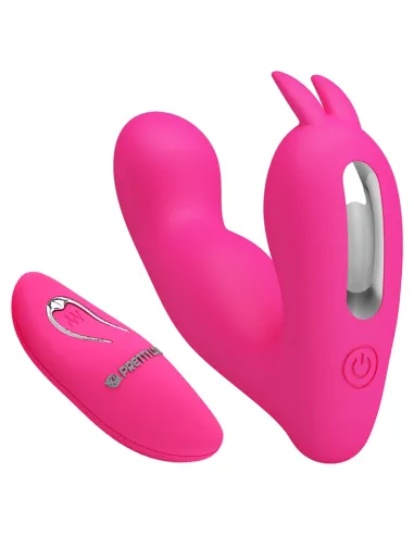Vibrador josephine control remoto silicona multifuncion | Pretty love | Estimuladores clítoris
