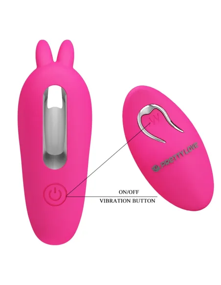 Vibrador josephine control remoto silicona multifuncion | Pretty love | Estimuladores clítoris