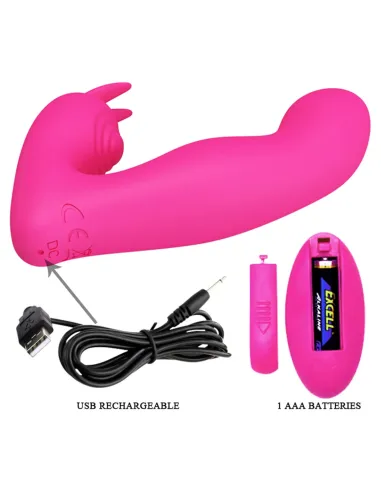 Vibrador josephine control remoto silicona multifuncion | Pretty love | Estimuladores clítoris