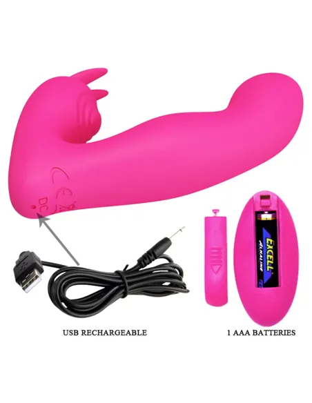 Vibrador josephine control remoto silicona multifuncion | Pretty love | Estimuladores clítoris