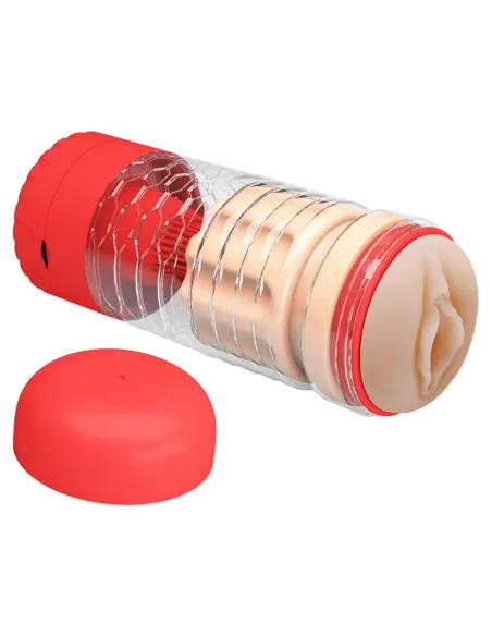 Masturbador vibrador theresa vagina 18cm x 7cm | Pretty love