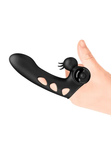 Vibrador dedo orlando silicona multifuncion 9cm x 2,6cm | Pretty love | Vibradores