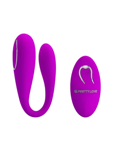 Vibrador algernon para parejas recargable control remoto | Pretty love | Estimuladores