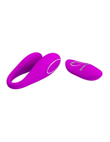 Vibrador algernon para parejas recargable control remoto | Pretty love | Estimuladores