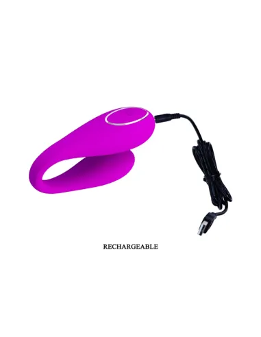 Vibrador algernon para parejas recargable control remoto | Pretty love | Estimuladores