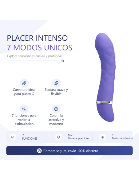 Vibrador truda silicona 7 funciones | Pretty love | Vibradores