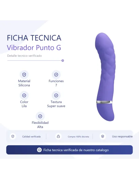 Vibrador truda silicona 7 funciones | Pretty love | Vibradores