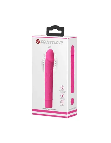 Vibrador vic 10 func 15cm x 2cm | Pretty love | Vibradores