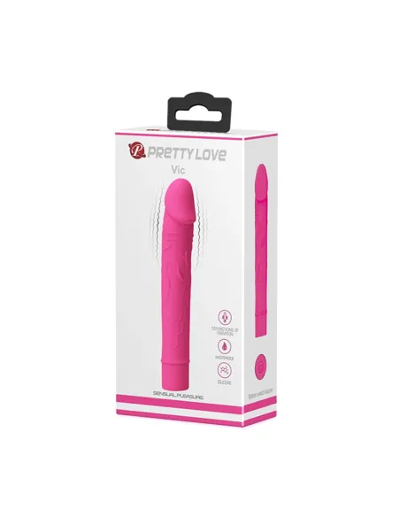 Vibrador vic 10 func 15cm x 2cm | Pretty love | Vibradores