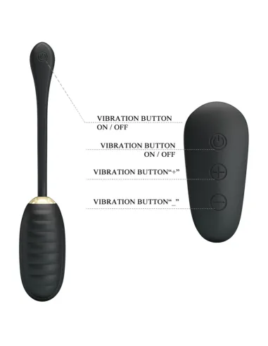 Vibrador doreen gold inalambrico silicona multifuncion | Pretty love | Bolas y huevos vaginales