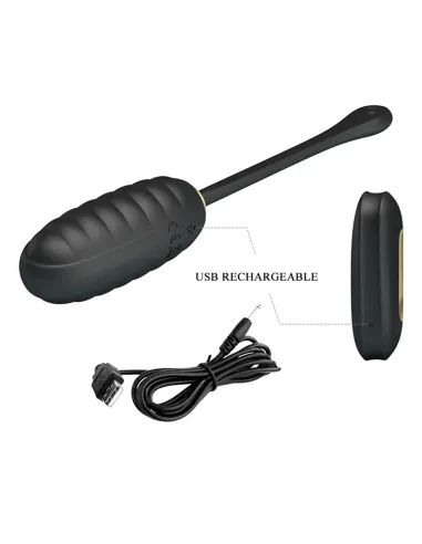 Vibrador doreen gold inalambrico silicona multifuncion | Pretty love | Bolas y huevos vaginales