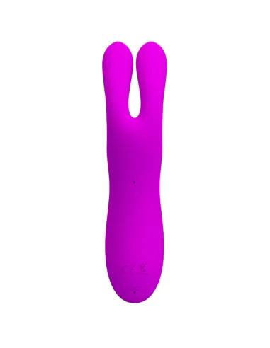Vibrador y succionador de clitoris 7 funciones silicona usb recargable 16cm x 4cm | Pretty love | Succionadores