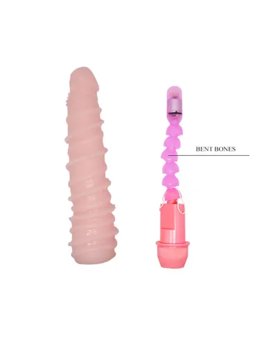 Vibrador flexible vertebrado 20cm x 5cm | Baile | Vibradores