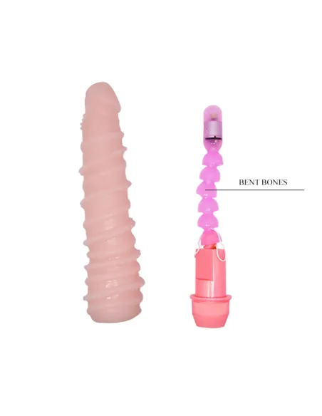 Vibrador flexible vertebrado 20cm x 5cm | Baile | Vibradores