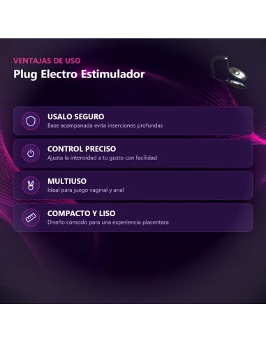 Electro stimulation plug anal | Baile | Accesorios y outfits