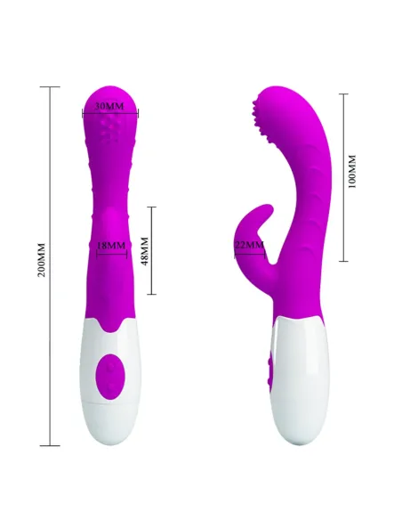 Vibrador arthur 7 funciones silicona | Pretty love | Vibradores