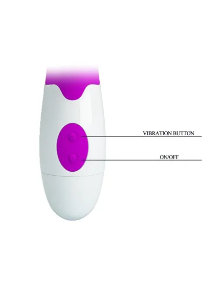 Vibrador arthur 7 funciones silicona | Pretty love | Vibradores