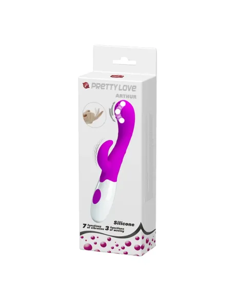 Vibrador arthur 7 funciones silicona | Pretty love | Vibradores
